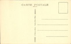 VINTAGE POSTCARD Ammerschwihr Carries High Old tower with nest of storks