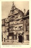 CPA Colmar Maison Des Tetes