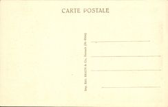 La POSTAL Ammerschwihr de la VENDIMIA coloca el ayuntamiento