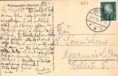 VINTAGE POSTCARD Oberstdorf