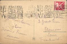 POSTAL Prag Savtopluk Cech Brucke de la VENDIMIA