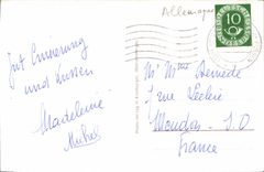 VINTAGE POSTCARD Schloss Neuschwanstein U Hohenschwangau