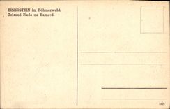 CPA Eisenstein Im Bohmerwald Zelezna Ruda Na Sumave