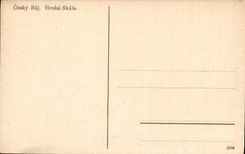 CPA Cesky Raj Hruba Skala