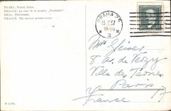 POSTAL Praga Prasne Brana de la VENDIMIA