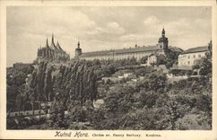 POSTAL Kuina Hora Chram SV Panny Barbory Kasarna de la VENDIMIA