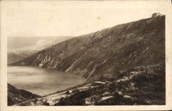 CPA Riesengebirge Grosser Teich Mit Prinz Heinrich Baude