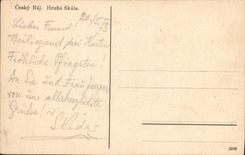 CPA Cesky Raj Hruba Skala 
