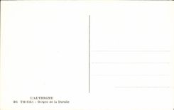 CPM L'Auvergne Thiers Gorges De La Durolle