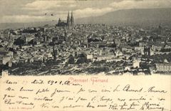POSTAL Clermont-Ferrand de la VENDIMIA