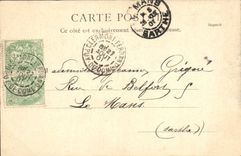 POSTAL Clermont-Ferrand de la VENDIMIA