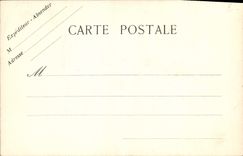 VINTAGE POSTCARD Stamps Medal Tymbres Militaria Sower