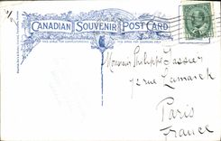 VINTAGE POSTCARD Harvesting Barley Agricultural machinery