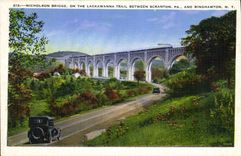CPA Nicholson Bridge On the Lackawanna Trail between Scranton and Binghamton