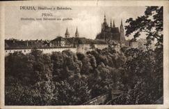 CPA Praha Hradceny z Belvederu 