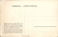 Zvana kral tak proto del primatorska del pecado de Prahy del hiav de Radnice de la POSTAL de la VENDIMIA