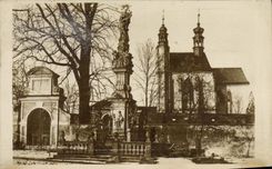 POSTAL Sedlecu Kutine Kostnice fuerte de la VENDIMIA