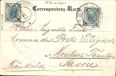 POSTAL Schreckenstein EIB Aussig de la VENDIMIA