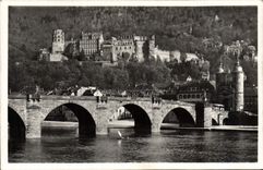 MODERN CARD Heidelberg Alte Neckarbrucke Schloss