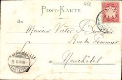 VINTAGE POSTCARD Schneckenburger Denkmal Tuttlingen