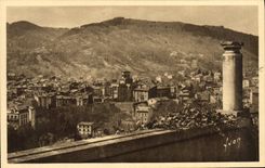 VINTAGE POSTCARD Royat the old city seen of the Paradise