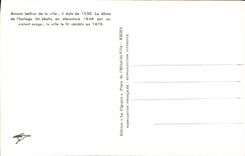 VINTAGE POSTCARD Riom the Tower of the Clock