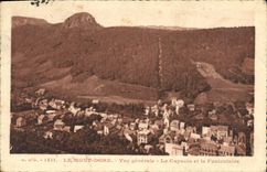 CPA Le Mont Dore Vue Generale Le Capucin et le Funiculaire