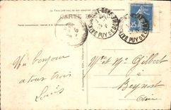 CPA Le Mont Dore Vue Generale Le Capucin et le Funiculaire