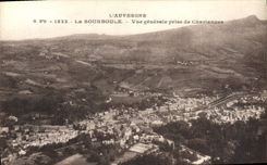 VINTAGE POSTCARD Auvergne Bourboule View taken of Charlannes