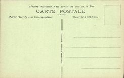 VINTAGE POSTCARD Hendaye Beach the Boulevard of the Beach