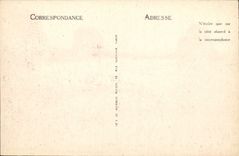 VINTAGE POSTCARD Hendaye Beach the Casino seen of the Beach