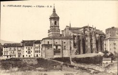 CPA Fontarabie L'Eglise