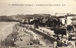 CPA Hendaye Plage Le Boulevard de la Plage