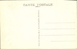 VINTAGE POSTCARD Interior Ascain of the Church