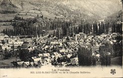 CPA Luz St Sauveur vu de la Chapelle Solferino