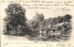 CPA Environs d'Alencon Vue Generale de Saint Ceneri le Gerei