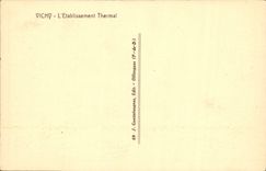 CPA Vichy L'Etablissement Thermal