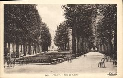 VINTAGE POSTCARD Vichy Park of Cassno