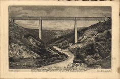 CPA Auvergne Viaduc des Fades