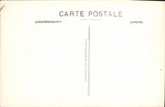 VINTAGE POSTCARD Paris Street Pavee Lamoignon Hotel