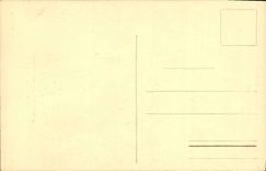 VINTAGE POSTCARD Museum of Lyon Desportes the Peacock and the Grapes Monkey Parrot