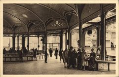 VINTAGE POSTCARD Vichy the Palm house Sources Large Grid and Lucas