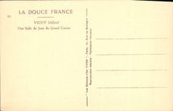 CPA Vichy Une Salle de Jeux du Grand Casino