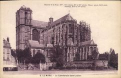 CPA Le Mans La Cathedrale Saint Julien