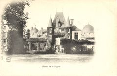 VINTAGE POSTCARD Castle of St Cirgues