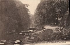 VINTAGE POSTCARD Chelles the Small one of the Marne to the Dead ones