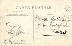 VINTAGE POSTCARD Melun Fourth Sight On Almont