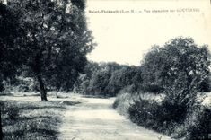 VINTAGE POSTCARD Holy Thibault Seen Pastoral On Control surfaces