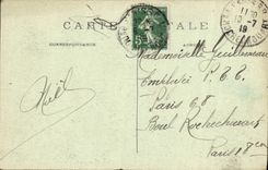 VINTAGE POSTCARD Bessancourt Dimensions De Montubois