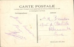 VINTAGE POSTCARD Montmorency Ruins Of the Old Church Old monastery